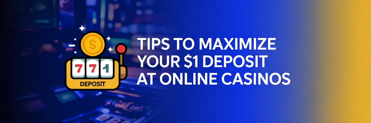 Tips to Maximize Your $1 Deposit at Online Casinos